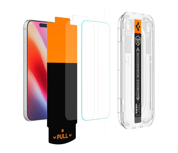 Spigen Glass tR EZ Fit Pro HD 2 Pack do iPhone 18 Pro Max/17 Pro Ma - 1586495 - zdjęcie 3